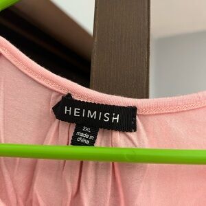 Heimish Pink Top